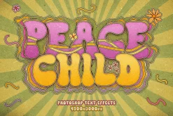 Retro Groovy Text Effects