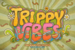 Retro Groovy Text Effects