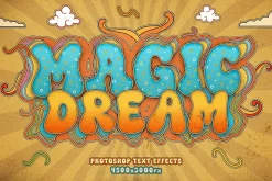 Retro Groovy Text Effects