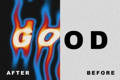 Retro Melt Psd Text Effect