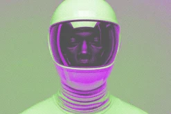 Retro Thermal Halftone Photo Effect