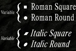 Retro Variable Pixel Font.