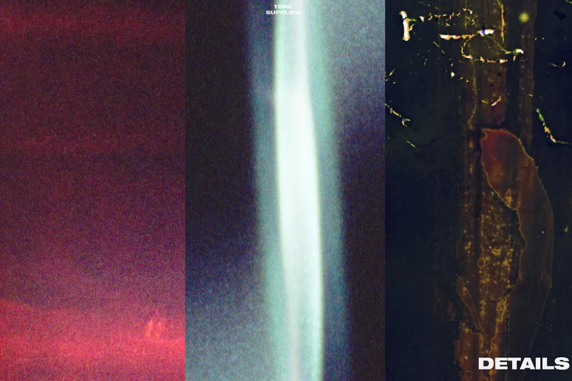 65 Retro Analog Film Leak Overlays