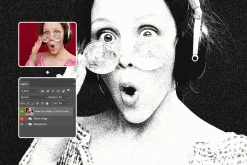 Retro Bitmap Photo Effect