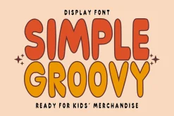 Retro Bubble - Puffy Display Font