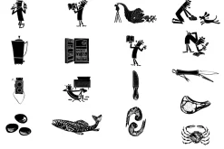 160 Retro Collage Elements Bundle