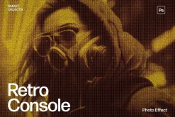 Retro Console Pixelated Photo Effect