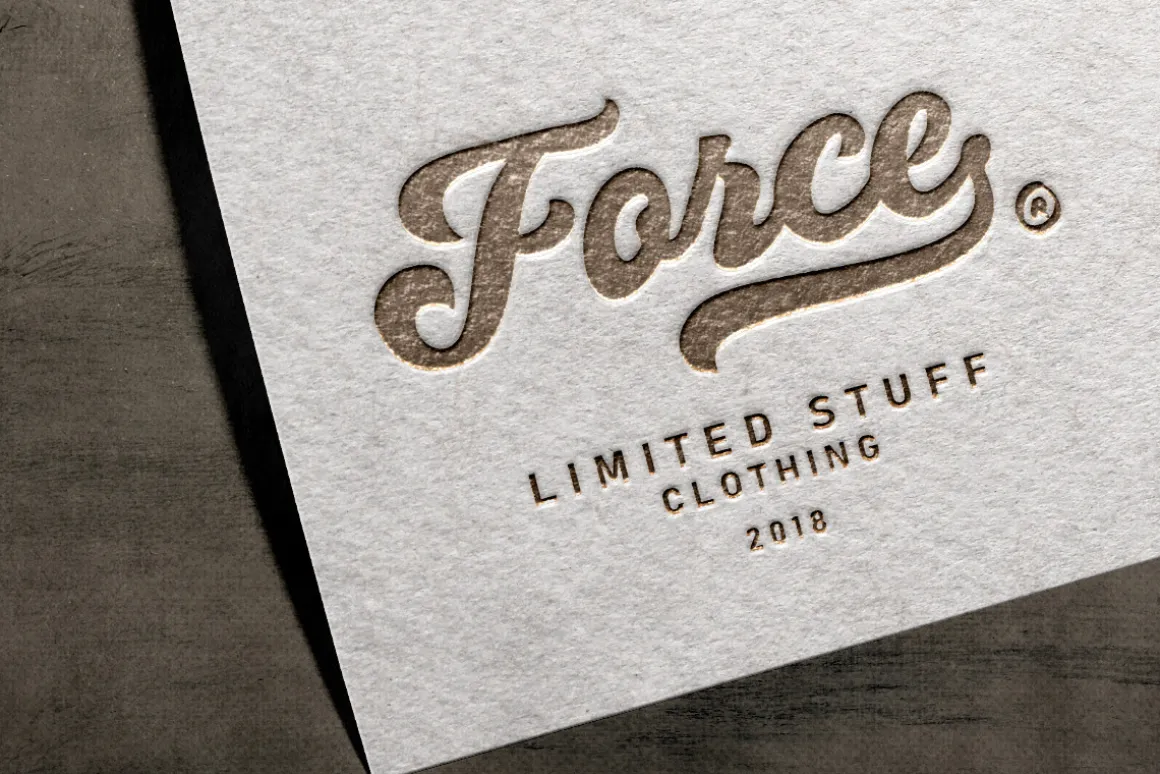Retro Cooper - Vintage Bold Script