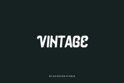 Retro Dozraxo Artdeco & Vintage Font
