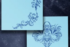 100 Retro Flower Ornaments