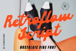 Retroflow Script Smooth Nostalgic
