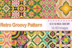 Retro Groovy Pattern