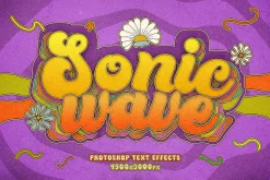 Retro Groovy Text Effects