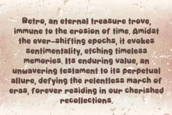 RETRO - Handwritting