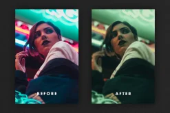 Retro Lens Poster Photo Effect