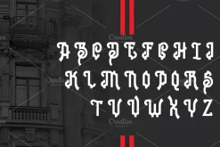 Retromania font.