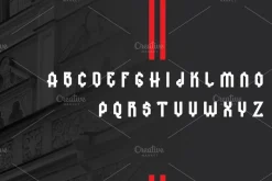 Retromania font.