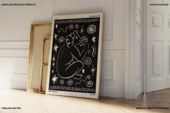 200+ Retro Modern Doodle Art
