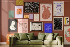 200+ Retro Modern Doodle Art