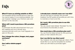 Retro Pink Wix Template