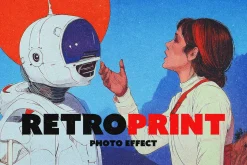 Retro Printed Photo Effect