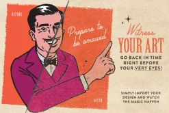 Retro Print Texture for Photoshop