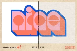 Retro Print Texture for Photoshop