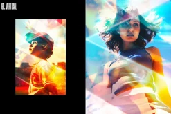 Retro Prism Photo Effects Collection