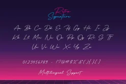 Retro Signature - Neon Lights