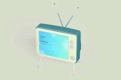 Retro TV Mockup