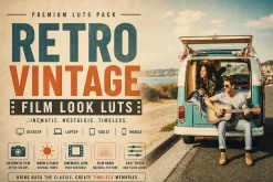Retro Vintage Film Look LUTs