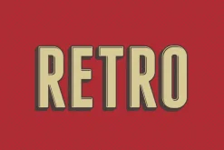 10 Retro Vintage Text Effect