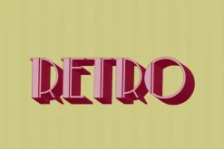 10 Retro Vintage Text Effect