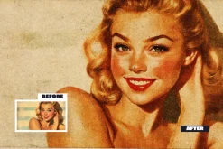 Retro Yearbook Photo Effect