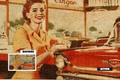 Retro Yearbook Photo Effect