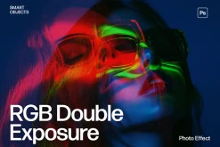 RGB Split Double Exposure