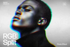 RGB Split Photo Effect Template