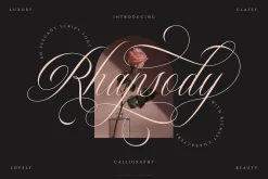 Rhapsody | Calligraphy Script