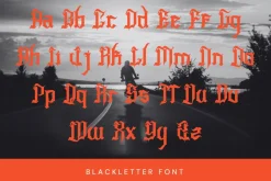 Rhoevad - Modern Blackletter Font