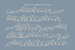 Rinapelle - Vintage Script Font