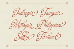 Rinapelle - Vintage Script Font