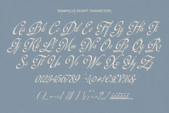 Rinapelle - Vintage Script Font