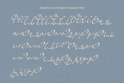 Rinapelle - Vintage Script Font