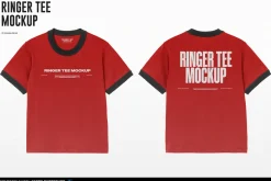 Ringer Tee Mockup