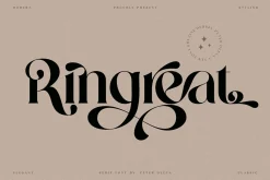 Ringreat Decorative Serif Font