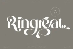 Ringreat Decorative Serif Font