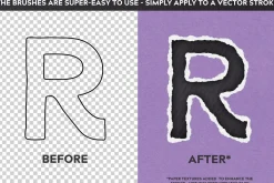 Rip It Up! - Torn Edge Brushes - AD