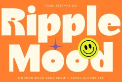 Ripple Mood Bold Modern Display