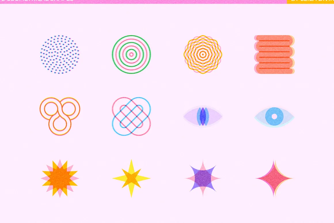 RISO Shapes Geometric Collection