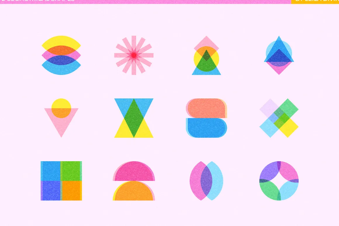 RISO Shapes Geometric Collection